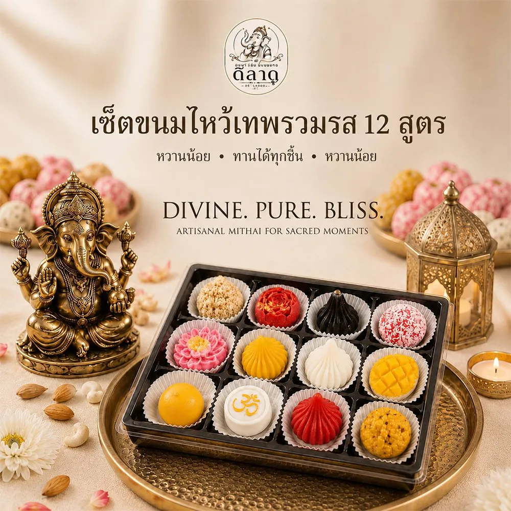 ขนมไหว้เทพสูตรรวม 12 สูตร